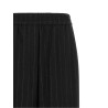 Micro sequin pinstripe pants