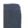Chambray denim skirt