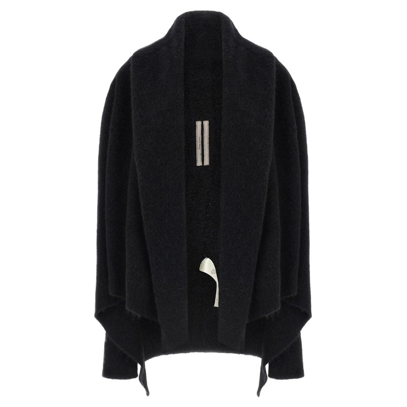 'Hooded Medium Wrap' cardigan