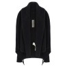 'Hooded Medium Wrap' cardigan