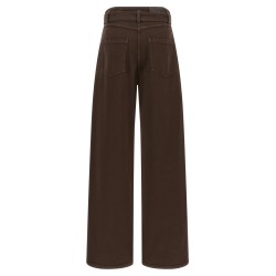Belted jeans