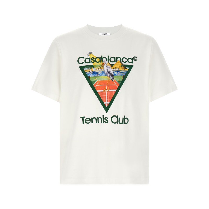 'Tennis Club' front print T-shirt