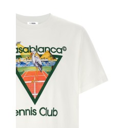 'Tennis Club' front print T-shirt