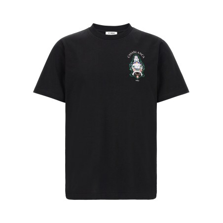 T-shirt with 'Hotel Emblem' print