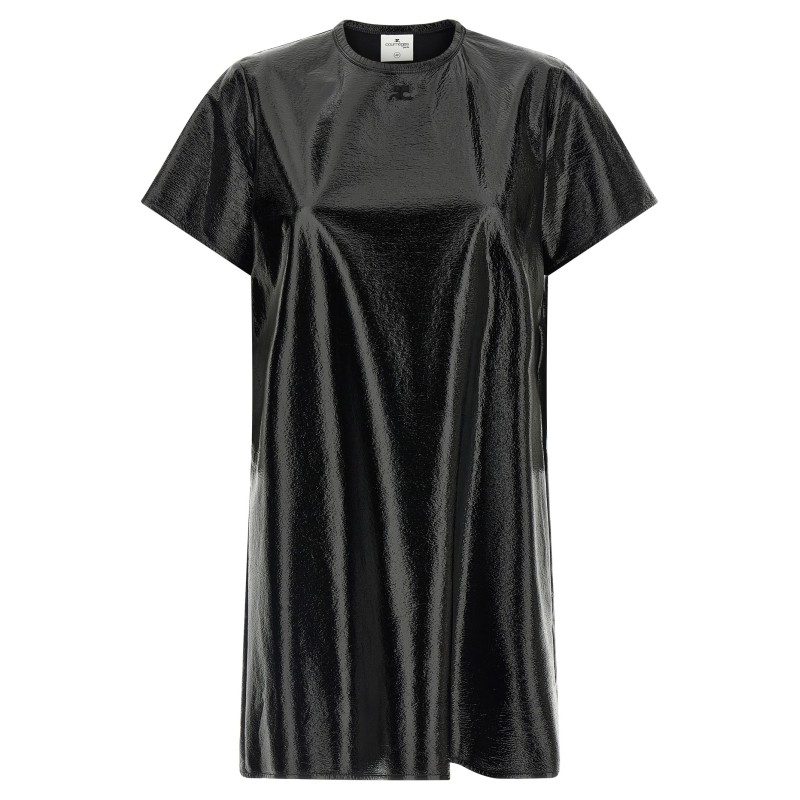Vinyl dress
