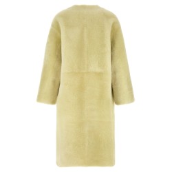Long fur coat