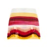 Striped cotton skirt
