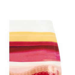 Striped cotton skirt