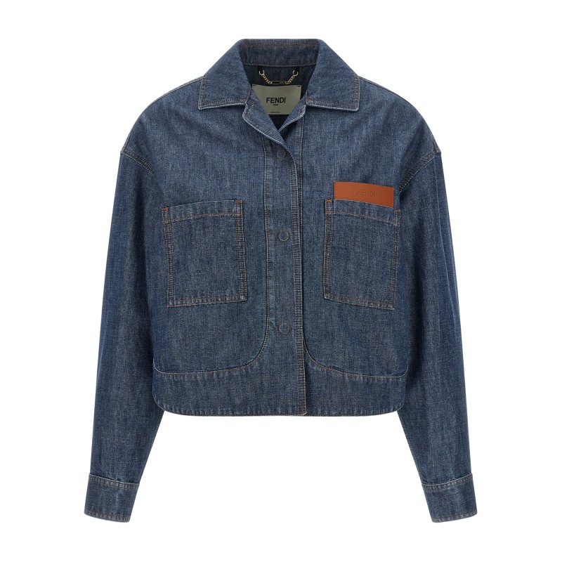 Chambray denim jacket