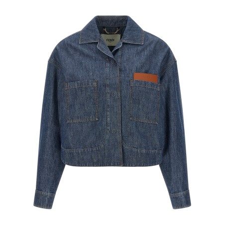 Chambray denim jacket