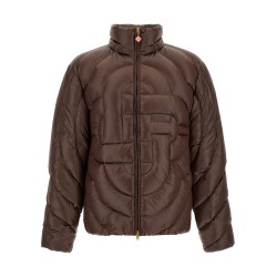 'Monogram' quilting down jacket