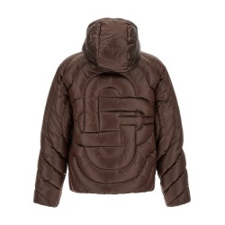 'Monogram' quilting down jacket