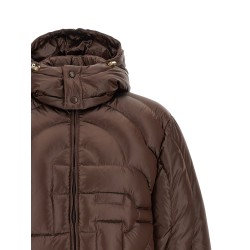 'Monogram' quilting down jacket
