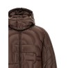 'Monogram' quilting down jacket