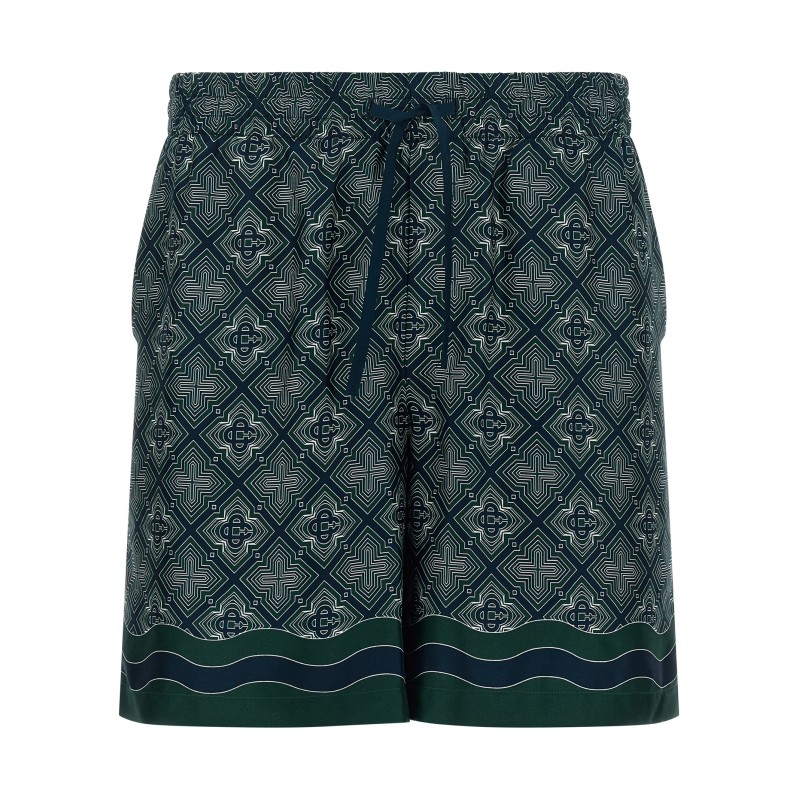'Radiating Monogram' shorts