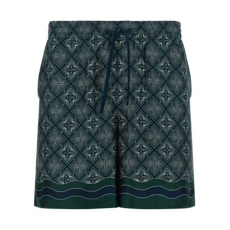 'Radiating Monogram' shorts