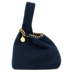 'Null' suede handbag
