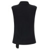 Draped panel vest