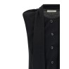 Draped panel vest