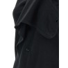 Draped panel vest