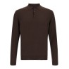 Long sleeve polo shirt