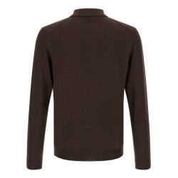 Long sleeve polo shirt