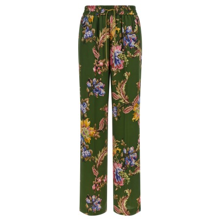 Floral print trousers