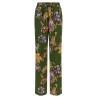 Floral print trousers
