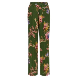 Floral print trousers