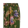 Floral print trousers