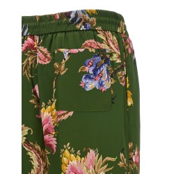 Floral print trousers