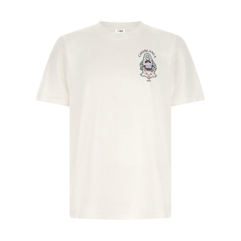 'Hotel Emblem' print T-shirt