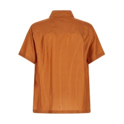 'Selleria' stitching silk shirt