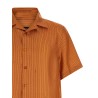 'Selleria' stitching silk shirt