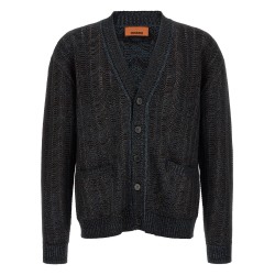 Greek pattern cardigan