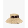 Madeleine raffia hat