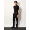 Cotton blend polo shirt with Cassandre embroidery