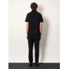 Cotton blend polo shirt with Cassandre embroidery