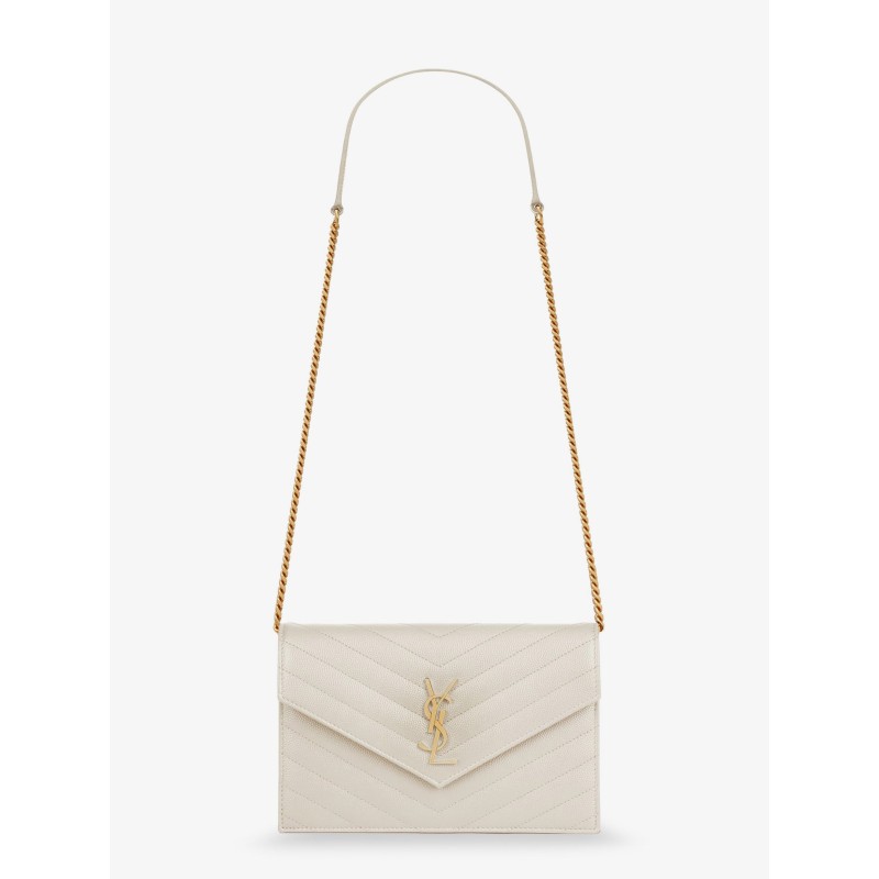 Envelope leather crossbody bag