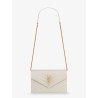 Envelope leather crossbody bag