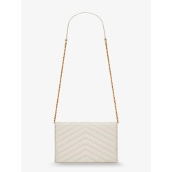 Envelope leather crossbody bag