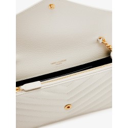 Envelope leather crossbody bag