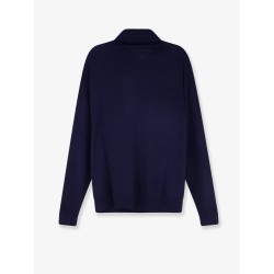 Wool polo shirt