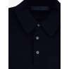 Wool polo shirt