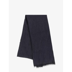 Sparkling cashmere and silk scarf