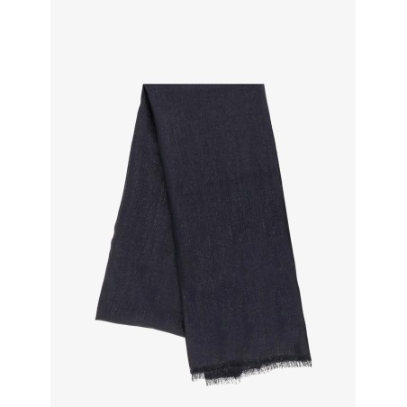 Sparkling cashmere and silk scarf