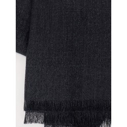 Sparkling cashmere and silk scarf