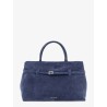 Le Cambon 35 suede handbag