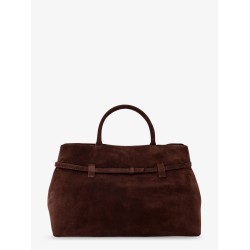 Le Cambon 35 suede handbag