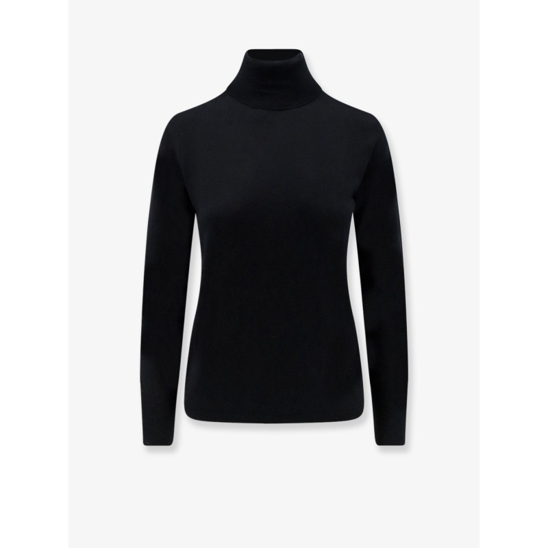 Virgin wool turtleneck sweater